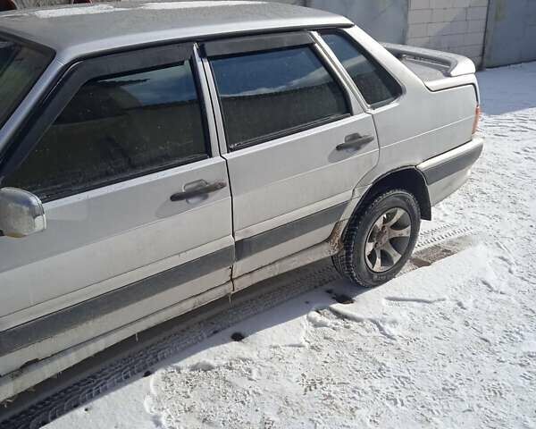 Серый ВАЗ 2115 Самара, объемом двигателя 1.5 л и пробегом 270 тыс. км за 1250 $, фото 1 на Automoto.ua