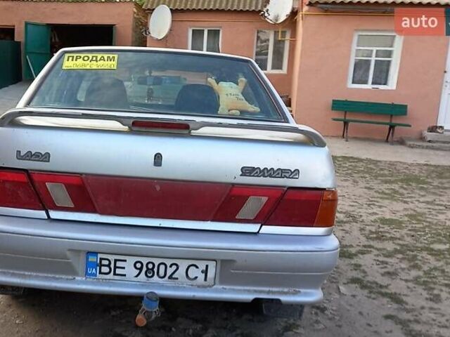 Серый ВАЗ 2115 Самара, объемом двигателя 1.5 л и пробегом 225 тыс. км за 3100 $, фото 1 на Automoto.ua