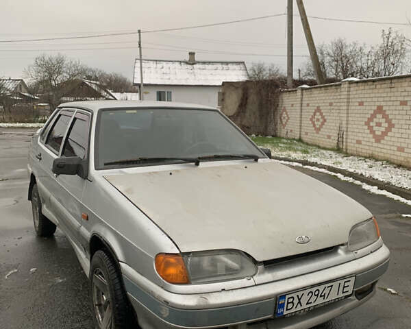 Серый ВАЗ 2115 Самара, объемом двигателя 1.5 л и пробегом 210 тыс. км за 1500 $, фото 1 на Automoto.ua