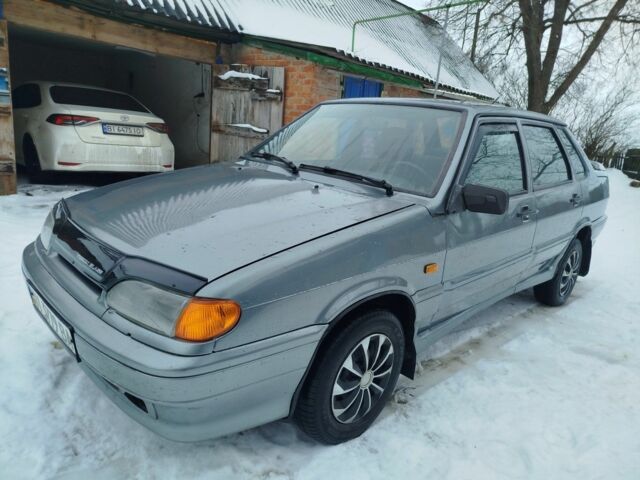 Сірий ВАЗ 2115 Самара, об'ємом двигуна 1.6 л та пробігом 138 тис. км за 2150 $, фото 1 на Automoto.ua