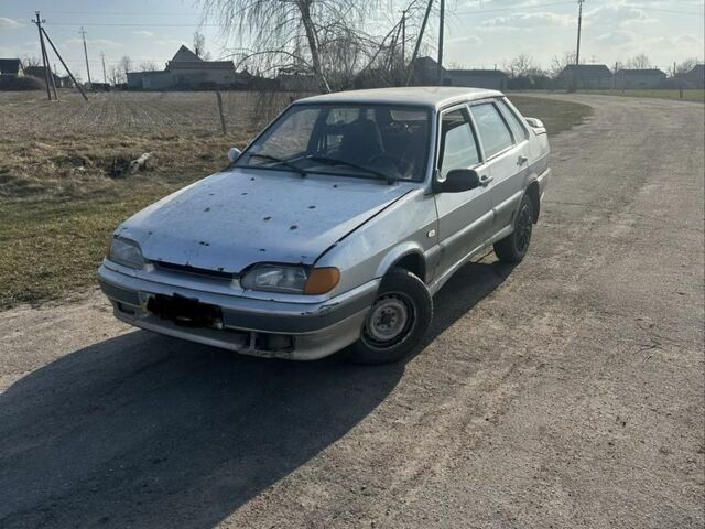 Серый ВАЗ 2115 Самара, объемом двигателя 1.6 л и пробегом 300 тыс. км за 677 $, фото 1 на Automoto.ua