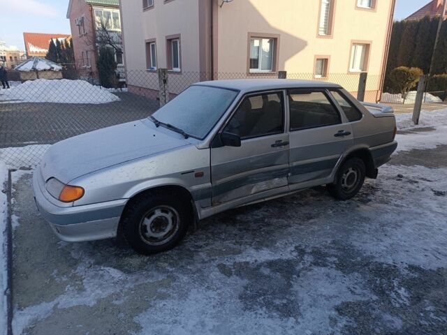 Серый ВАЗ 2115 Самара, объемом двигателя 1.5 л и пробегом 170 тыс. км за 1200 $, фото 1 на Automoto.ua