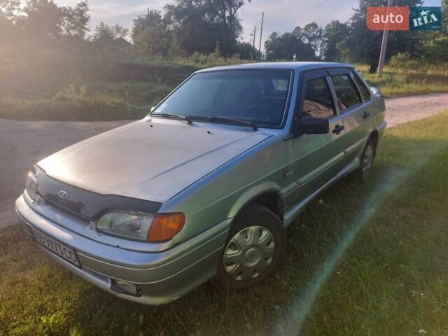 Серый ВАЗ 2115 Самара, объемом двигателя 1.5 л и пробегом 190 тыс. км за 2300 $, фото 1 на Automoto.ua