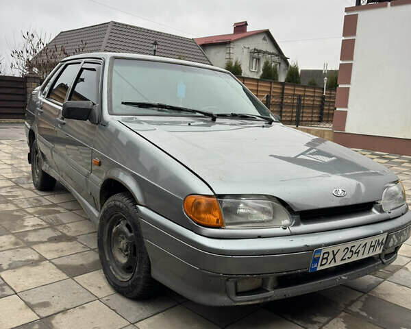 Серый ВАЗ 2115 Самара, объемом двигателя 1.5 л и пробегом 210 тыс. км за 1350 $, фото 1 на Automoto.ua