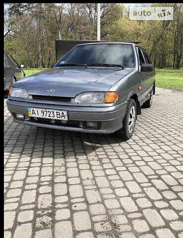 Серый ВАЗ 2115 Самара, объемом двигателя 1.6 л и пробегом 305 тыс. км за 1900 $, фото 1 на Automoto.ua
