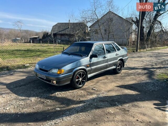 Серый ВАЗ 2115 Самара, объемом двигателя 1.5 л и пробегом 160 тыс. км за 1600 $, фото 1 на Automoto.ua