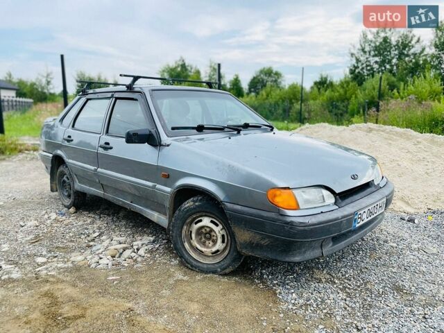 Серый ВАЗ 2115 Самара, объемом двигателя 1.6 л и пробегом 280 тыс. км за 550 $, фото 1 на Automoto.ua