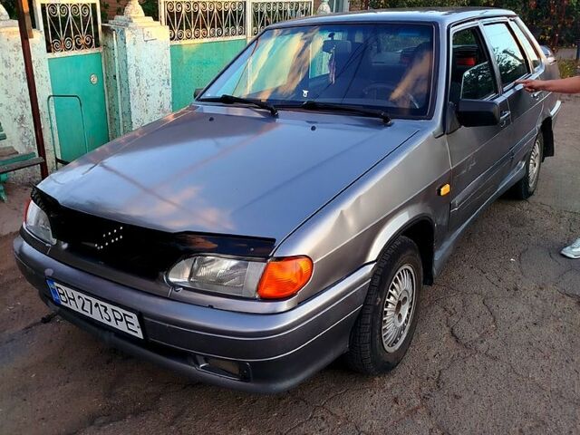 Серый ВАЗ 2115 Самара, объемом двигателя 1.6 л и пробегом 290 тыс. км за 1500 $, фото 1 на Automoto.ua