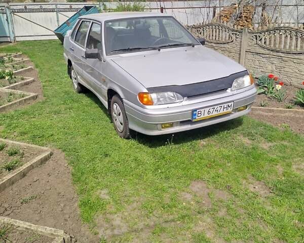 Сірий ВАЗ 2115 Самара, об'ємом двигуна 1.6 л та пробігом 98 тис. км за 2200 $, фото 1 на Automoto.ua