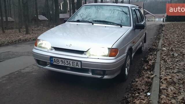 Серый ВАЗ 2115 Самара, объемом двигателя 1.6 л и пробегом 296 тыс. км за 1100 $, фото 1 на Automoto.ua