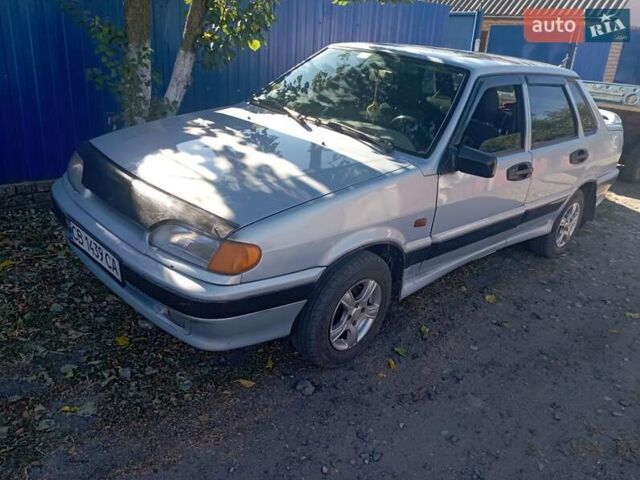 Серый ВАЗ 2115 Самара, объемом двигателя 1.6 л и пробегом 230 тыс. км за 2000 $, фото 1 на Automoto.ua