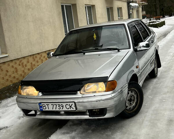Серый ВАЗ 2115 Самара, объемом двигателя 1.6 л и пробегом 220 тыс. км за 1200 $, фото 1 на Automoto.ua