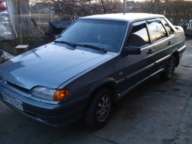 Серый ВАЗ 2115 Самара, объемом двигателя 1.6 л и пробегом 147 тыс. км за 1450 $, фото 1 на Automoto.ua