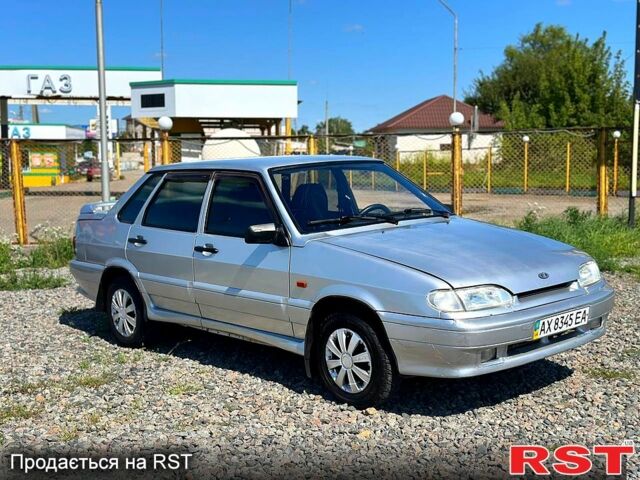 Серый ВАЗ 2115 Самара, объемом двигателя 1.6 л и пробегом 128 тыс. км за 1450 $, фото 1 на Automoto.ua