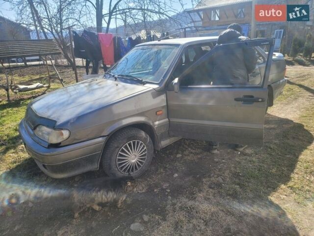 Серый ВАЗ 2115 Самара, объемом двигателя 1.6 л и пробегом 275 тыс. км за 1350 $, фото 1 на Automoto.ua