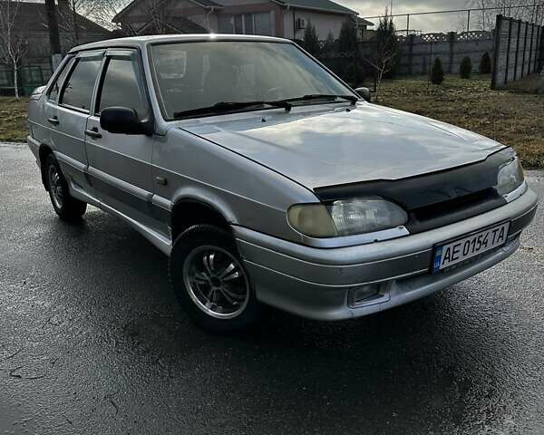 Серый ВАЗ 2115 Самара, объемом двигателя 1.6 л и пробегом 160 тыс. км за 1800 $, фото 1 на Automoto.ua