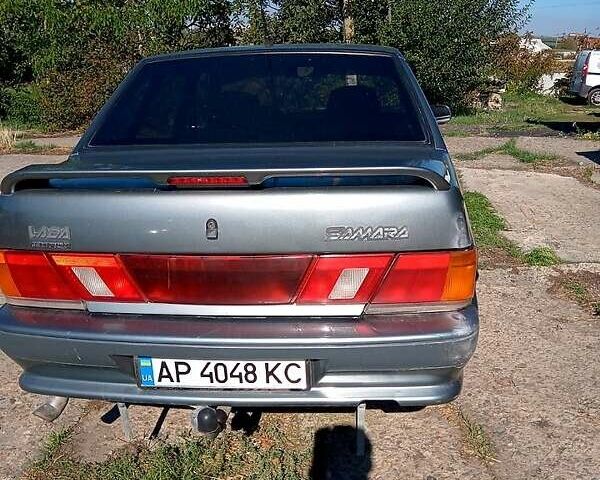 Серый ВАЗ 2115 Самара, объемом двигателя 1.6 л и пробегом 147 тыс. км за 2750 $, фото 1 на Automoto.ua