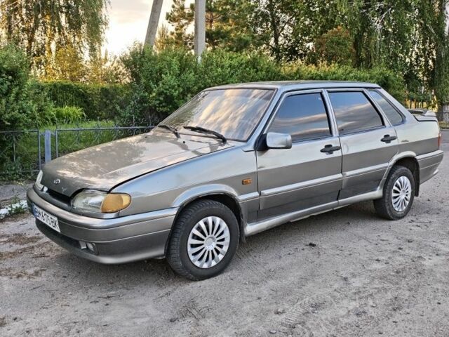 Серый ВАЗ 2115 Самара, объемом двигателя 1.6 л и пробегом 175 тыс. км за 2150 $, фото 1 на Automoto.ua