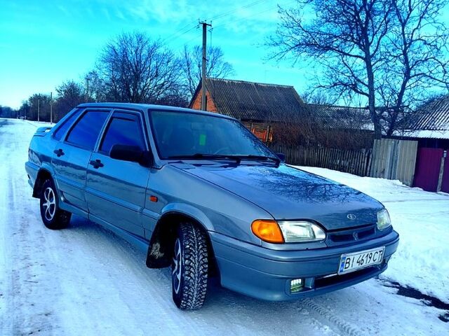 Серый ВАЗ 2115 Самара, объемом двигателя 1.6 л и пробегом 19700 тыс. км за 2150 $, фото 1 на Automoto.ua