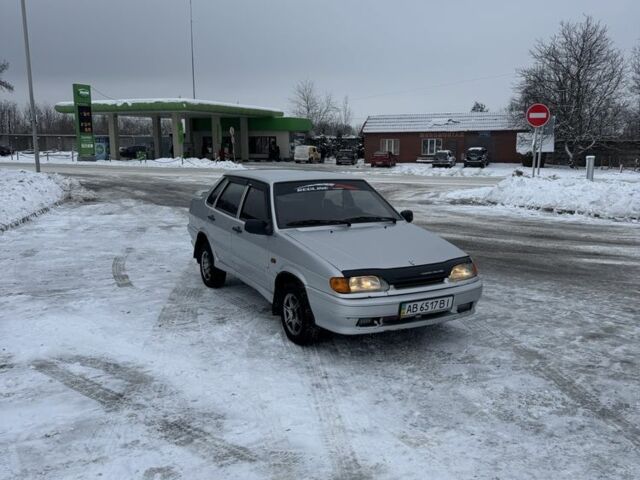 Серый ВАЗ 2115 Самара, объемом двигателя 1.6 л и пробегом 130 тыс. км за 1600 $, фото 1 на Automoto.ua