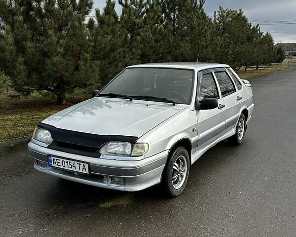 Серый ВАЗ 2115 Самара, объемом двигателя 1.6 л и пробегом 160 тыс. км за 1700 $, фото 1 на Automoto.ua