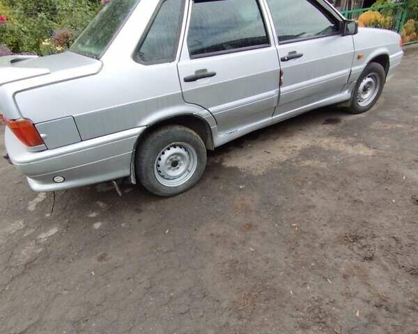 Серый ВАЗ 2115 Самара, объемом двигателя 1.6 л и пробегом 180 тыс. км за 2700 $, фото 1 на Automoto.ua