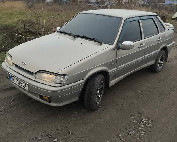 Серый ВАЗ 2115 Самара, объемом двигателя 1.6 л и пробегом 272 тыс. км за 2100 $, фото 1 на Automoto.ua