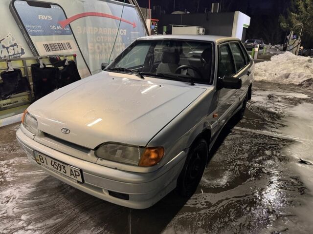 Серый ВАЗ 2115 Самара, объемом двигателя 1.6 л и пробегом 190 тыс. км за 1300 $, фото 1 на Automoto.ua