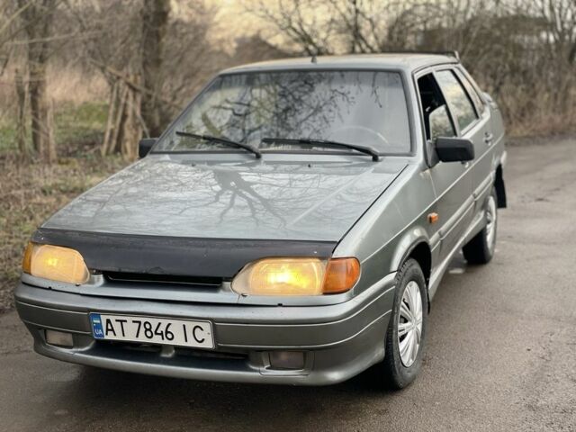 Серый ВАЗ 2115 Самара, объемом двигателя 1.6 л и пробегом 188 тыс. км за 1600 $, фото 1 на Automoto.ua