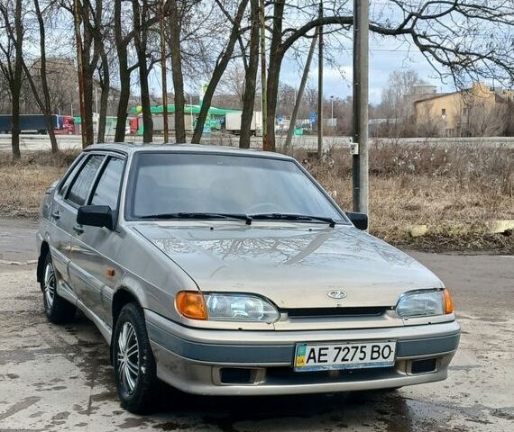 Серый ВАЗ 2115 Самара, объемом двигателя 1.6 л и пробегом 218 тыс. км за 1900 $, фото 1 на Automoto.ua