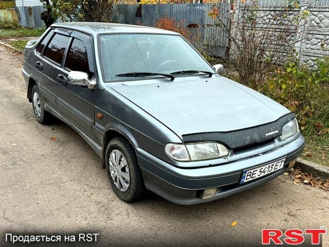 Серый ВАЗ 2115 Самара, объемом двигателя 1.6 л и пробегом 220 тыс. км за 1450 $, фото 1 на Automoto.ua