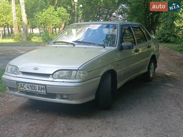 Серый ВАЗ 2115 Самара, объемом двигателя 1.6 л и пробегом 290 тыс. км за 1299 $, фото 1 на Automoto.ua