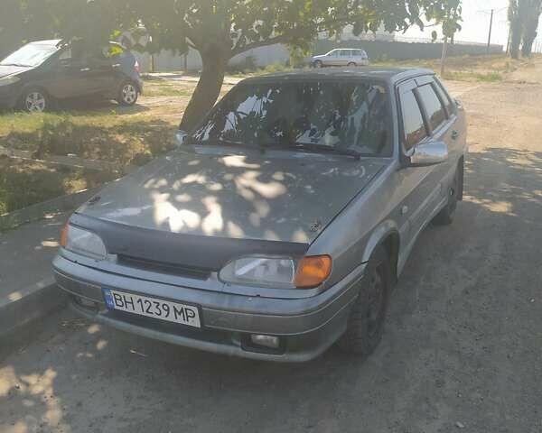 Серый ВАЗ 2115 Самара, объемом двигателя 1.6 л и пробегом 224 тыс. км за 2300 $, фото 1 на Automoto.ua