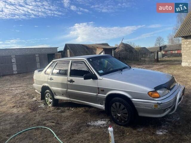 Сірий ВАЗ 2115 Самара, об'ємом двигуна 1.6 л та пробігом 225 тис. км за 1074 $, фото 1 на Automoto.ua