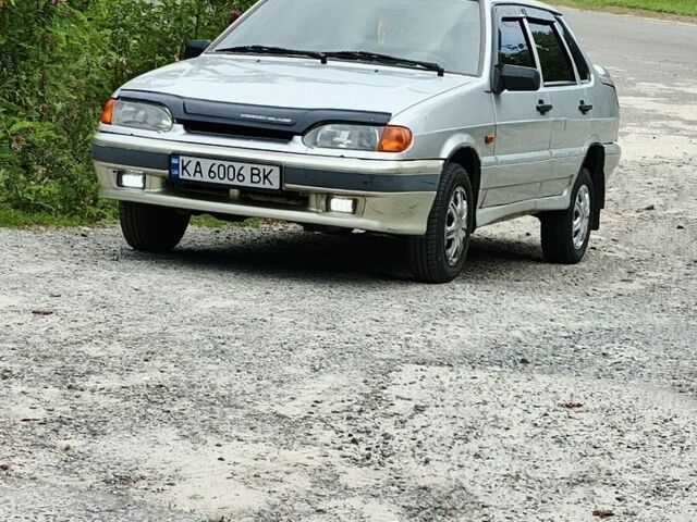 Сірий ВАЗ 2115 Самара, об'ємом двигуна 1.6 л та пробігом 216 тис. км за 1500 $, фото 1 на Automoto.ua