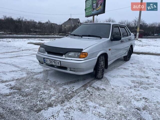 Серый ВАЗ 2115 Самара, объемом двигателя 1.6 л и пробегом 232 тыс. км за 2400 $, фото 1 на Automoto.ua