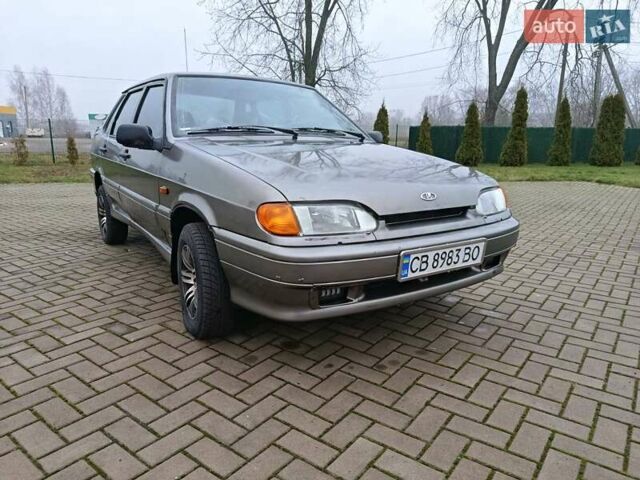 Серый ВАЗ 2115 Самара, объемом двигателя 1.6 л и пробегом 220 тыс. км за 2000 $, фото 1 на Automoto.ua