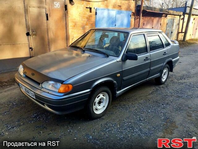 Серый ВАЗ 2115 Самара, объемом двигателя 1.6 л и пробегом 100 тыс. км за 1050 $, фото 1 на Automoto.ua