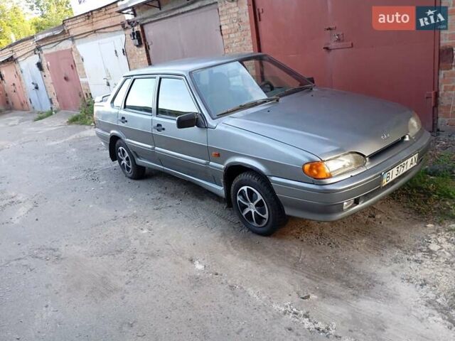 Серый ВАЗ 2115 Самара, объемом двигателя 1.6 л и пробегом 56 тыс. км за 3500 $, фото 1 на Automoto.ua