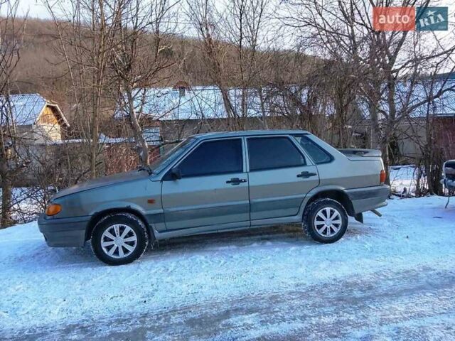 Серый ВАЗ 2115 Самара, объемом двигателя 1.6 л и пробегом 120 тыс. км за 1250 $, фото 1 на Automoto.ua