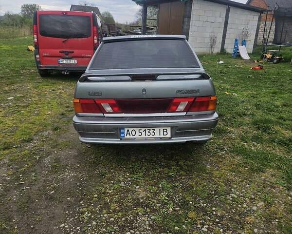 Серый ВАЗ 2115 Самара, объемом двигателя 1.6 л и пробегом 140 тыс. км за 1500 $, фото 1 на Automoto.ua