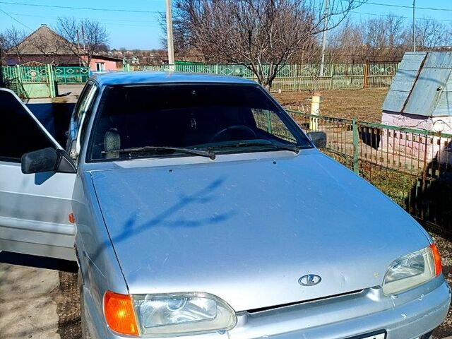 Серый ВАЗ 2115 Самара, объемом двигателя 1.6 л и пробегом 217 тыс. км за 1600 $, фото 1 на Automoto.ua