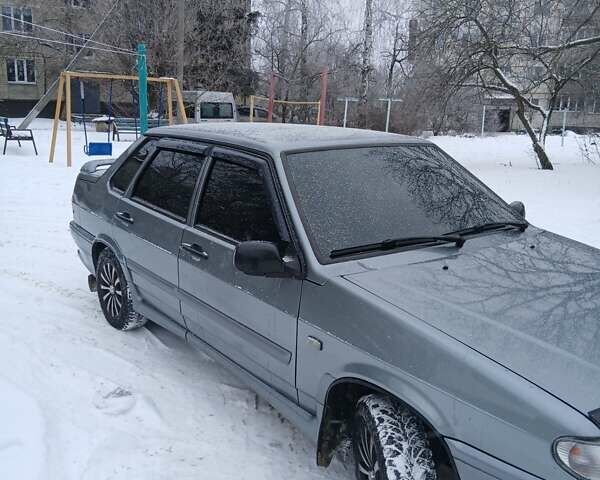 Сірий ВАЗ 2115 Самара, об'ємом двигуна 1.6 л та пробігом 177 тис. км за 2250 $, фото 1 на Automoto.ua