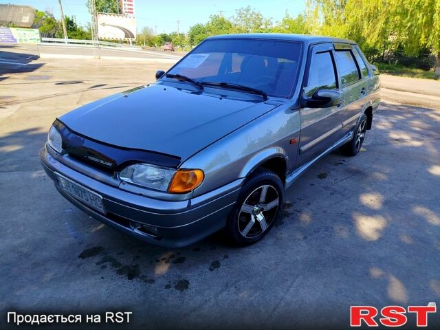 Серый ВАЗ 2115 Самара, объемом двигателя 1.6 л и пробегом 235 тыс. км за 2350 $, фото 1 на Automoto.ua