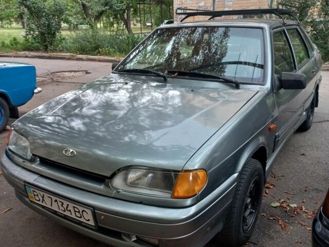 Серый ВАЗ 2115 Самара, объемом двигателя 1.6 л и пробегом 149 тыс. км за 1600 $, фото 1 на Automoto.ua