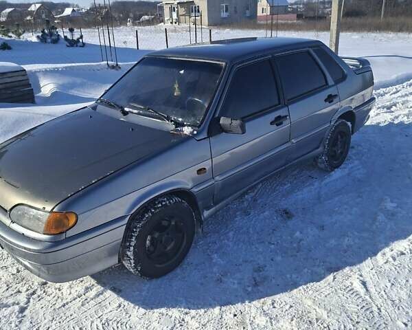 Серый ВАЗ 2115 Самара, объемом двигателя 1.6 л и пробегом 199 тыс. км за 1699 $, фото 1 на Automoto.ua