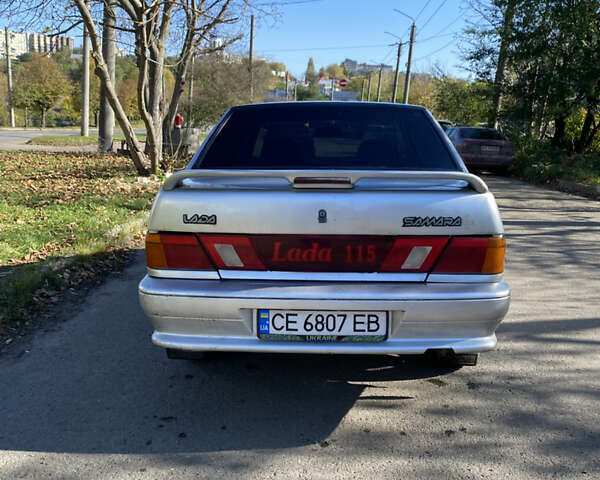 Серый ВАЗ 2115 Самара, объемом двигателя 1.6 л и пробегом 167 тыс. км за 1300 $, фото 1 на Automoto.ua