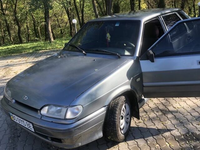 Серый ВАЗ 2115 Самара, объемом двигателя 1.6 л и пробегом 100 тыс. км за 1000 $, фото 1 на Automoto.ua