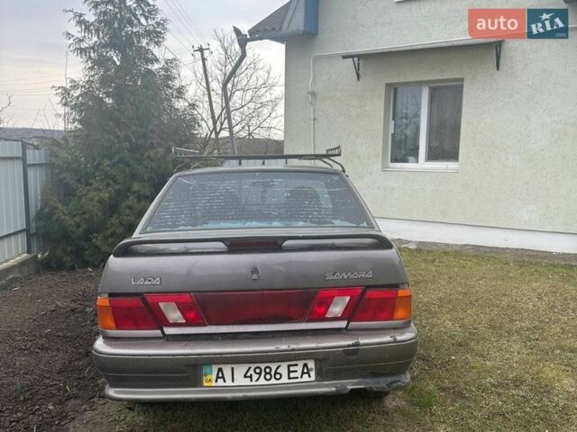 Сірий ВАЗ 2115 Самара, об'ємом двигуна 1.6 л та пробігом 290 тис. км за 1000 $, фото 1 на Automoto.ua