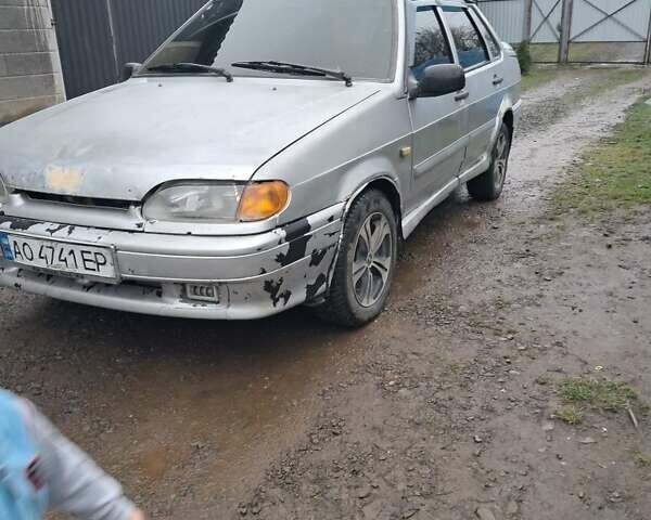 Сірий ВАЗ 2115 Самара, об'ємом двигуна 1.6 л та пробігом 180 тис. км за 800 $, фото 1 на Automoto.ua